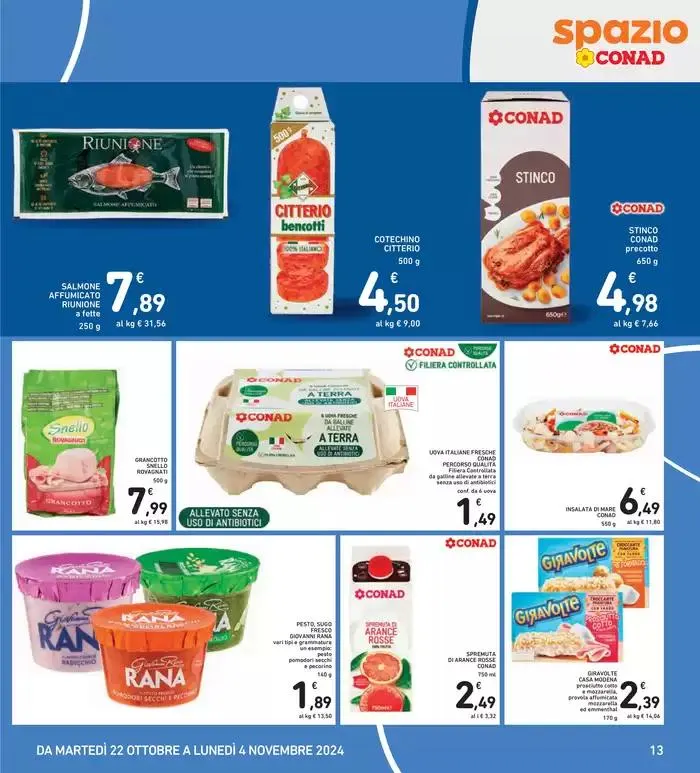 Super formati da 22 ottobre a 4 novembre di 2024 - Pagina del volantino 13