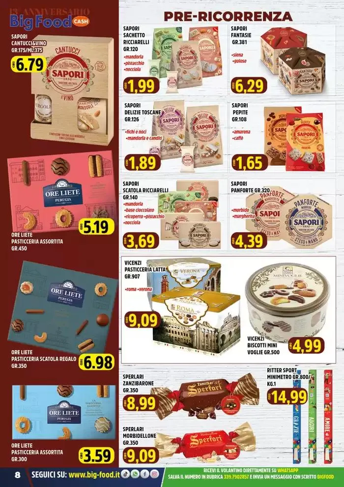 Festeggiamo il nostro 13 anniversario da 28 ottobre a 9 novembre di 2024 - Pagina del volantino 8