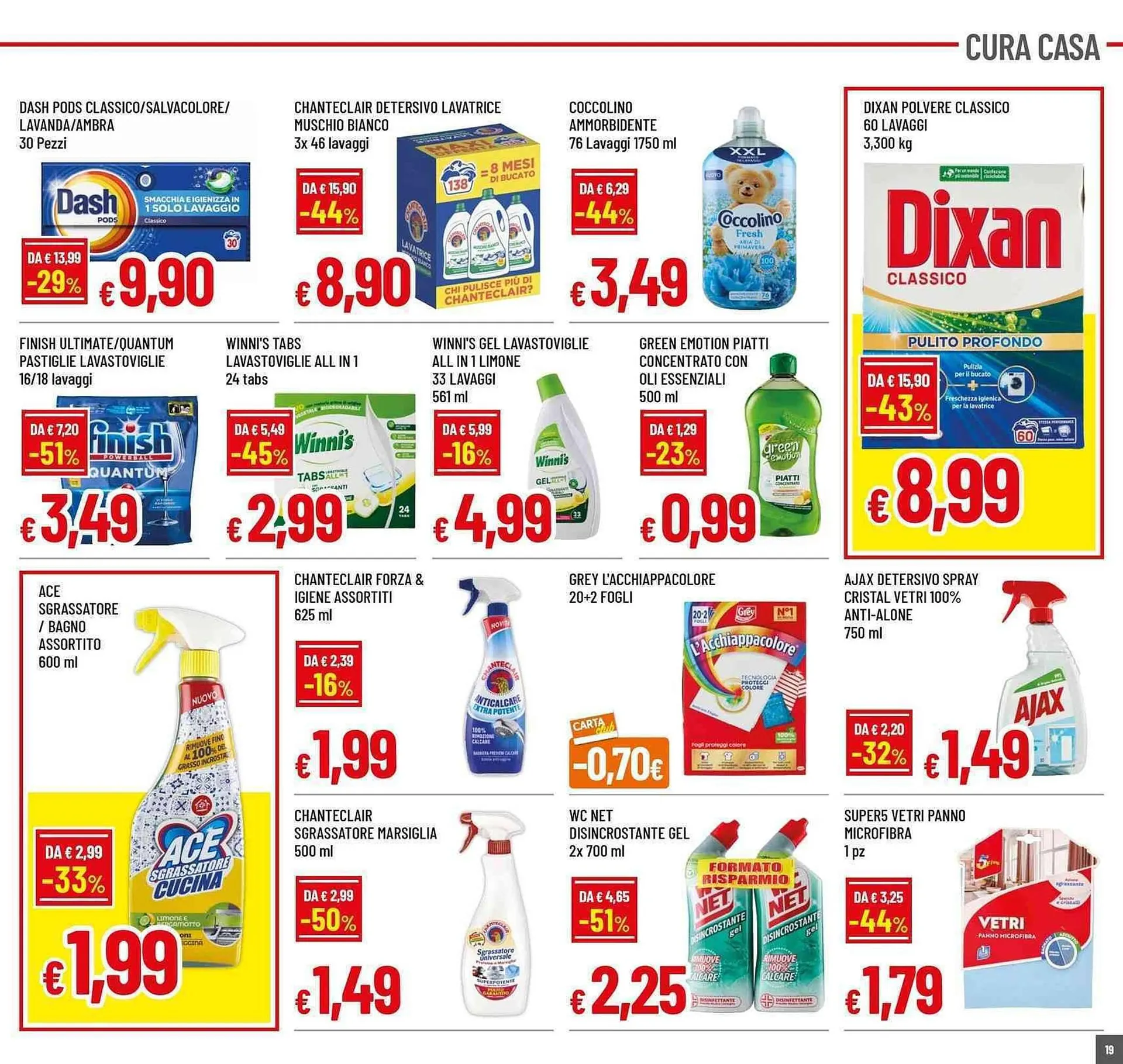 Volantino Famila Superstore da 31 luglio a 10 agosto di 2025 - Pagina del volantino 19