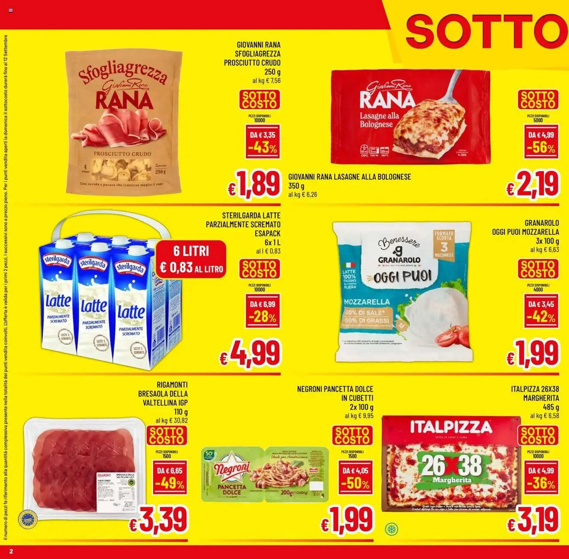 Volantino A&O da 3 settembre a 13 settembre di 2025 - Pagina del volantino 2