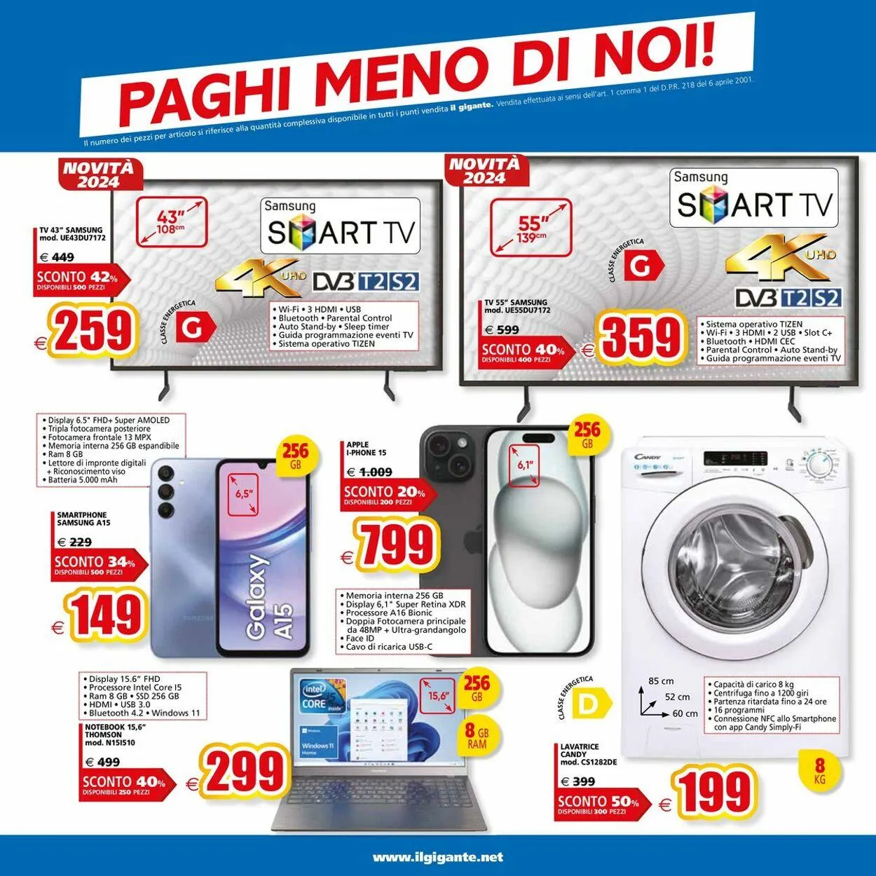 Il Gigante Volantino attuale da 27 marzo a 10 aprile di 2025 - Pagina del volantino 3