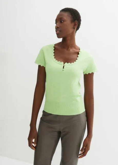 Maglione in misto seta