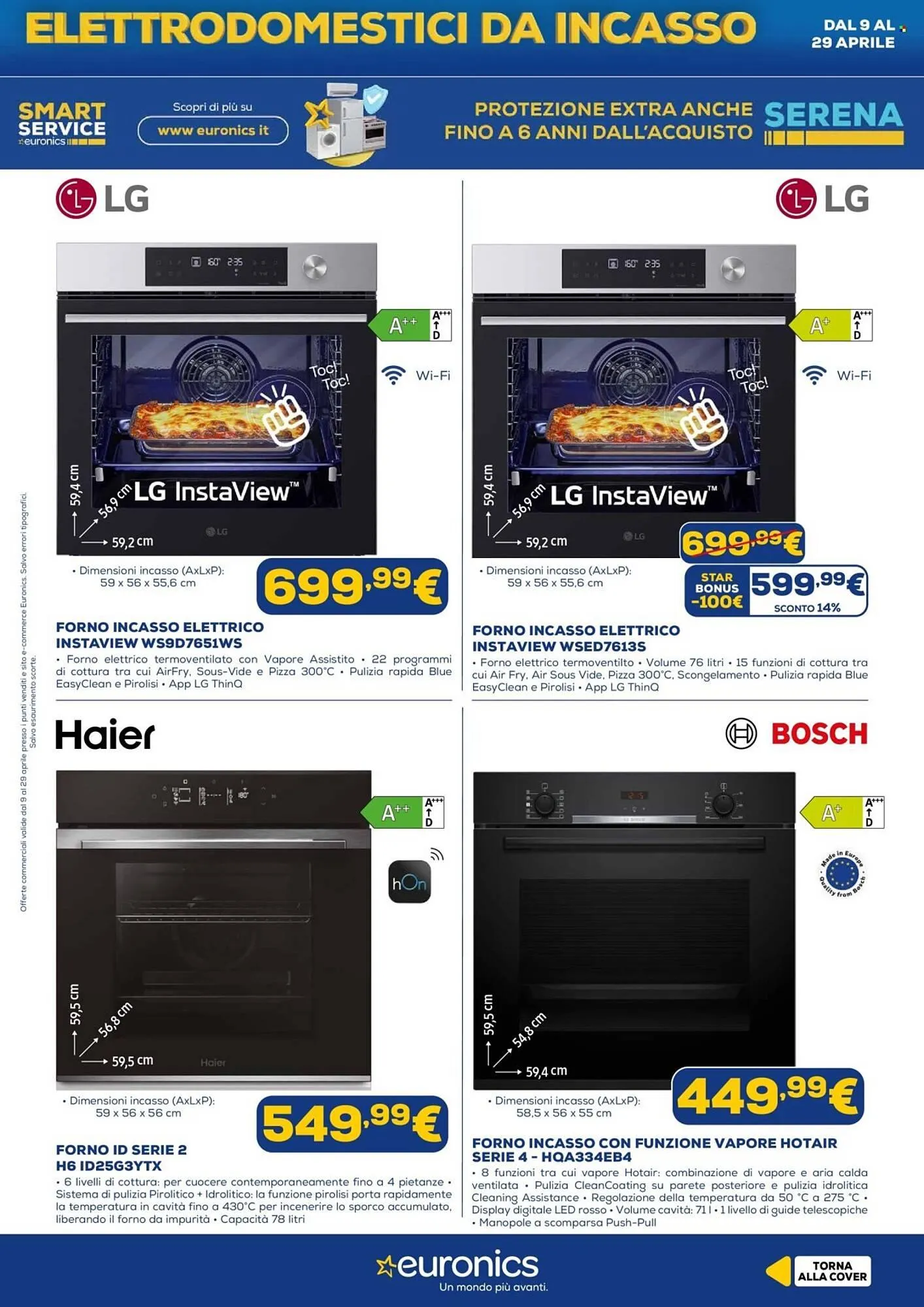 Volantino Euronics da 9 aprile a 29 aprile di 2026 - Pagina del volantino 8