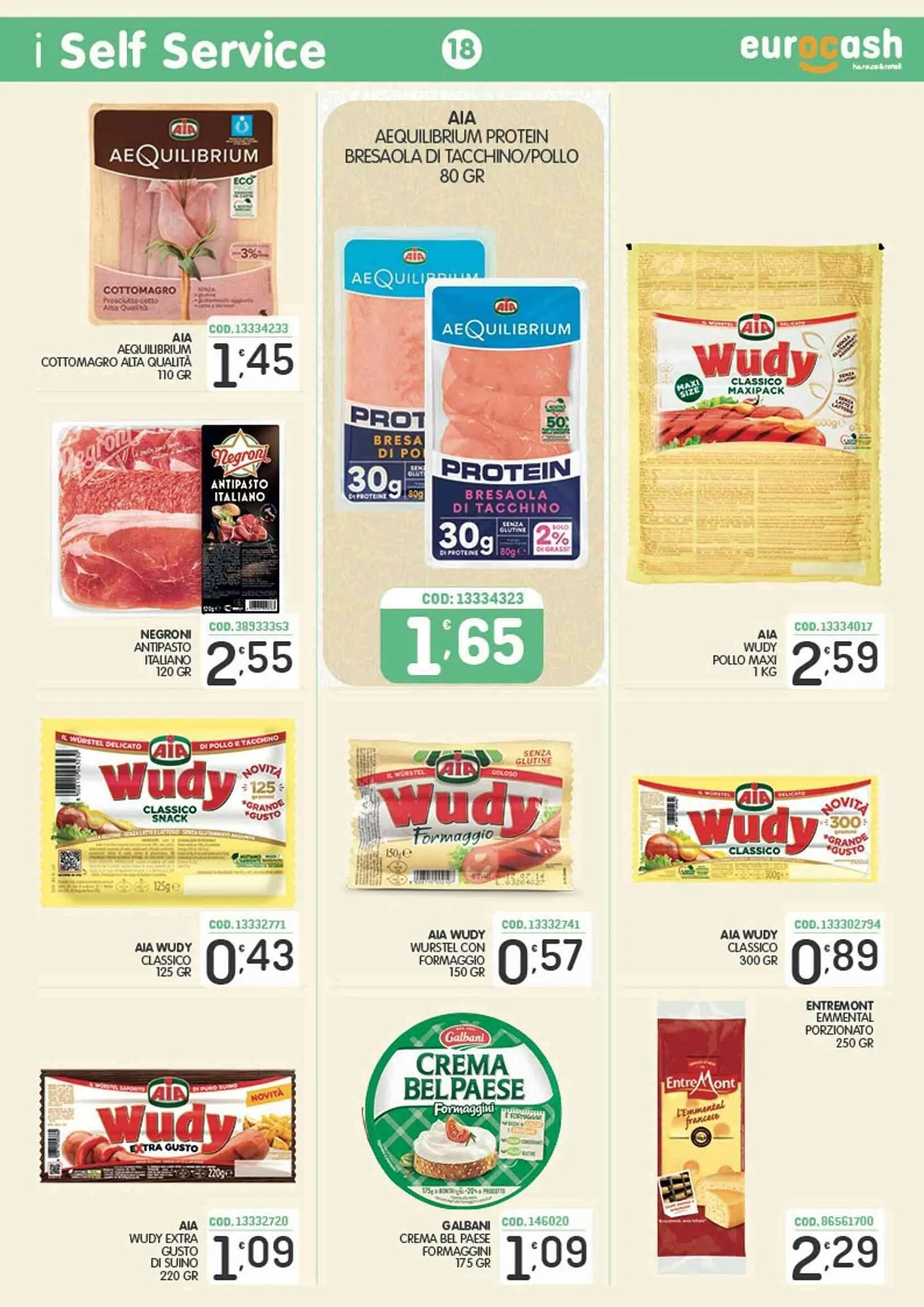 Volantino Eurocash da 16 marzo a 5 aprile di 2026 - Pagina del volantino 18