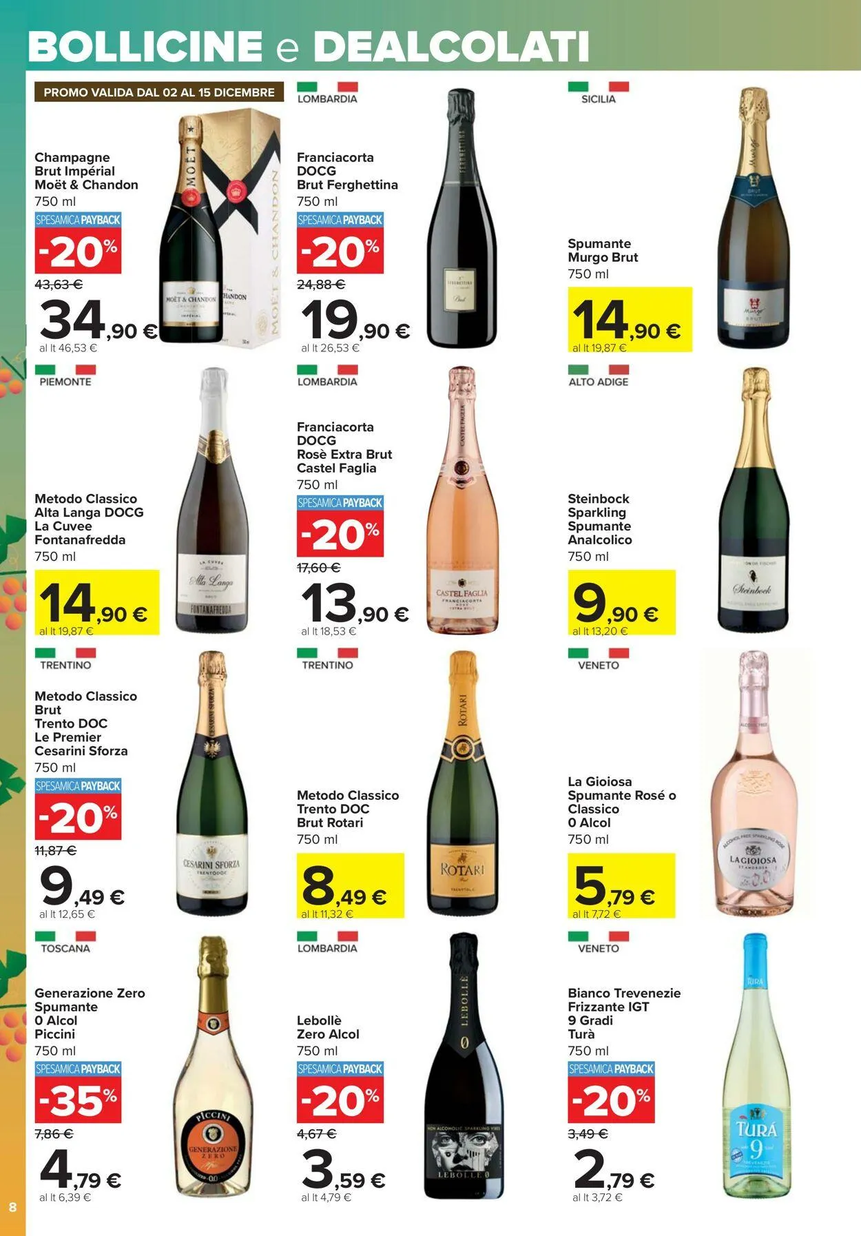 Carrefour Volantino attuale da 19 novembre a 1 gennaio di 2026 - Pagina del volantino 8