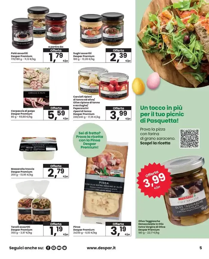 A pasqua l'eccellenza della tradizione da 7 aprile a 20 aprile di 2025 - Pagina del volantino 5