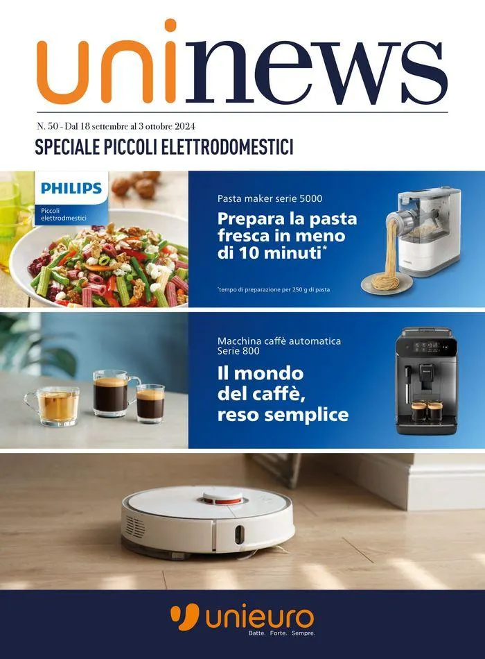 Speciale Piccoli Elettrodomestici! da 18 settembre a 3 ottobre di 2024 - Pagina del volantino 1