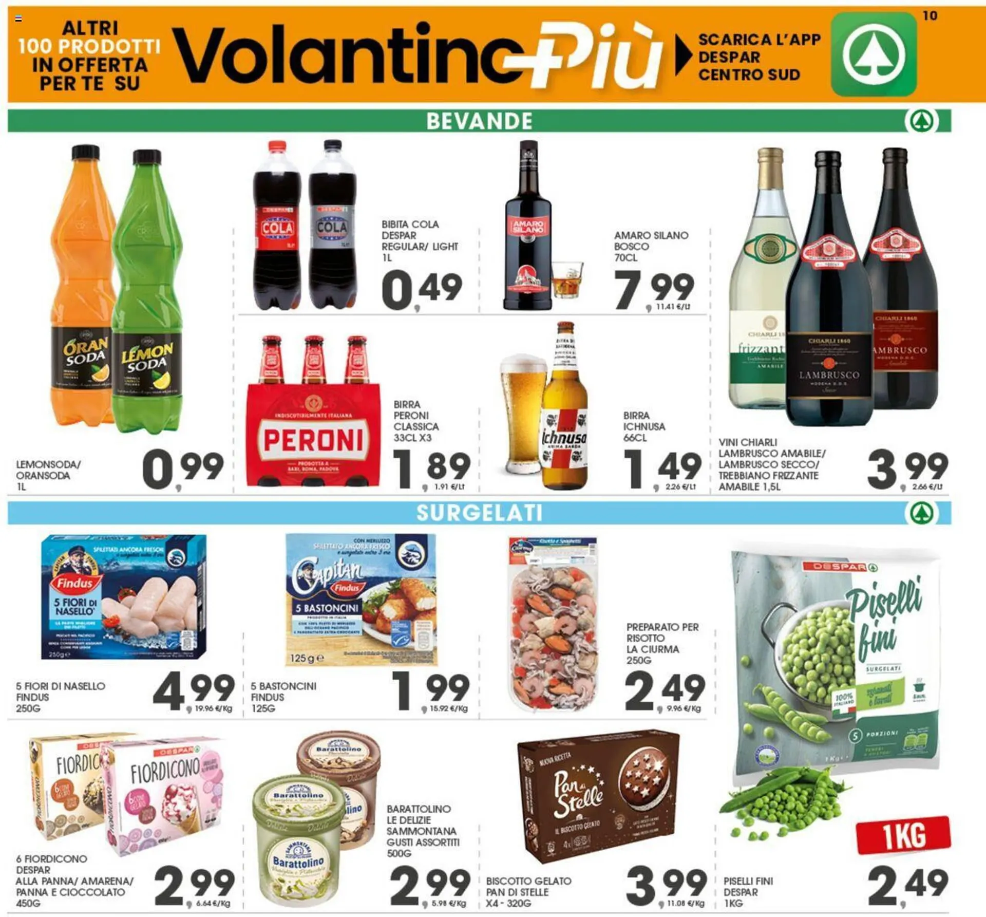Volantino Eurospar da 4 settembre a 9 settembre di 2023 - Pagina del volantino 10