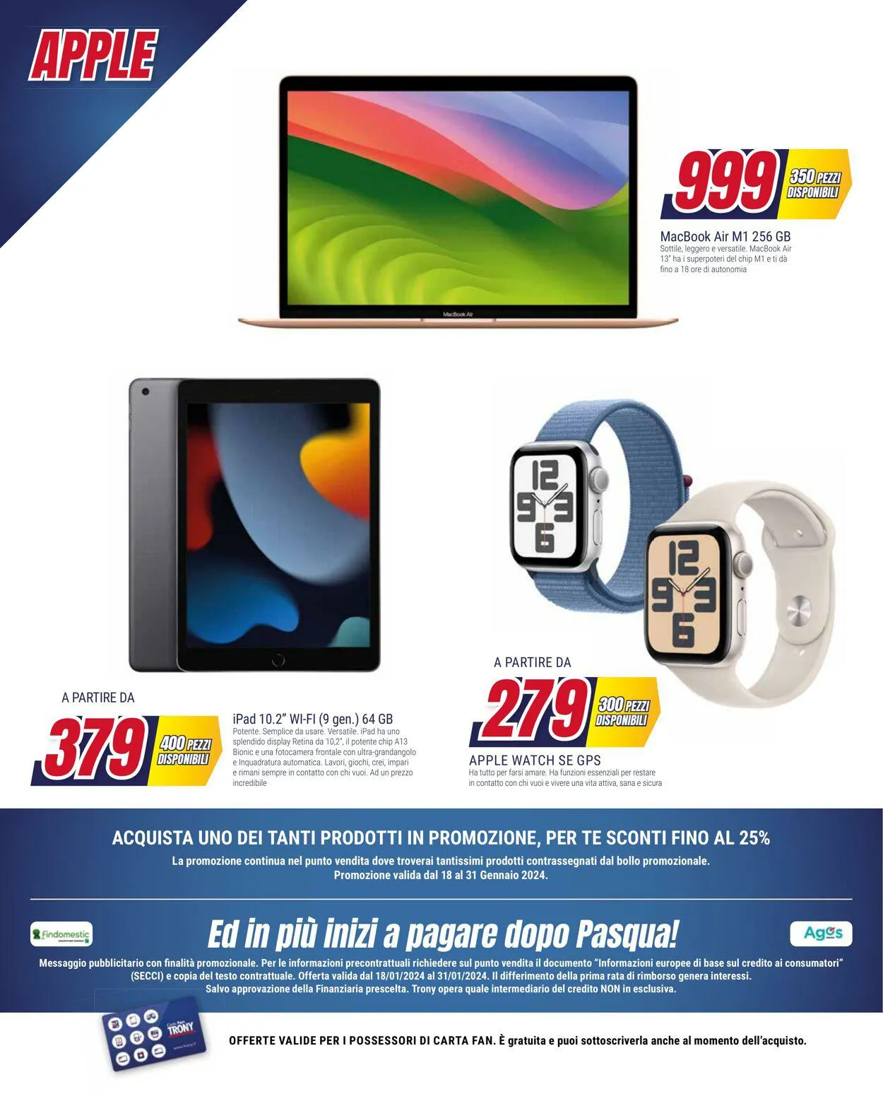 Trony - Roma Volantino attuale da 18 gennaio a 31 gennaio di 2024 - Pagina del volantino 21