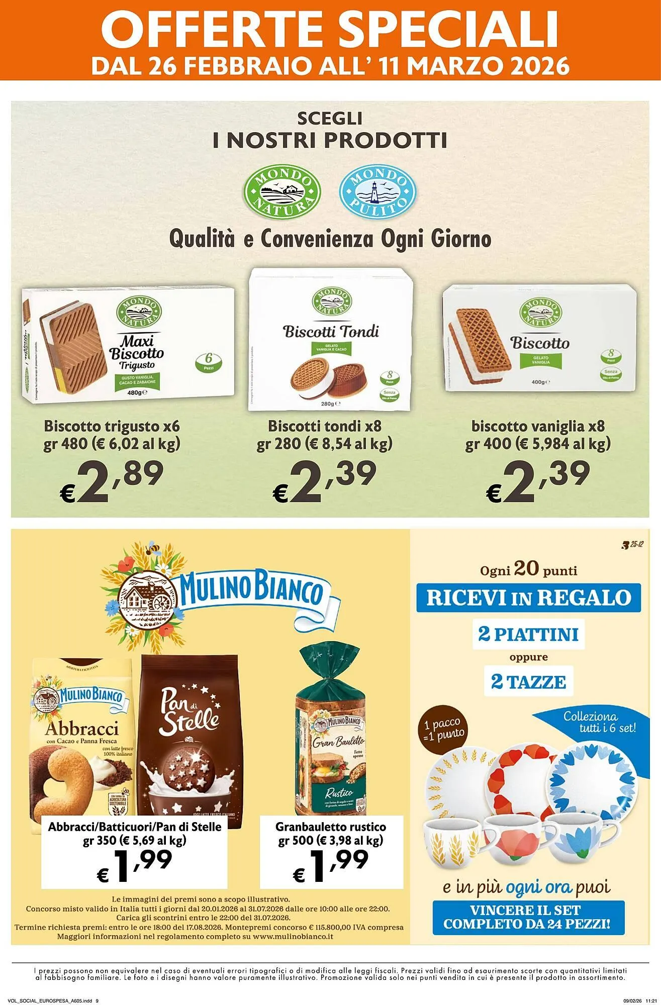 Volantino Eurospesa da 26 febbraio a 11 marzo di 2026 - Pagina del volantino 9