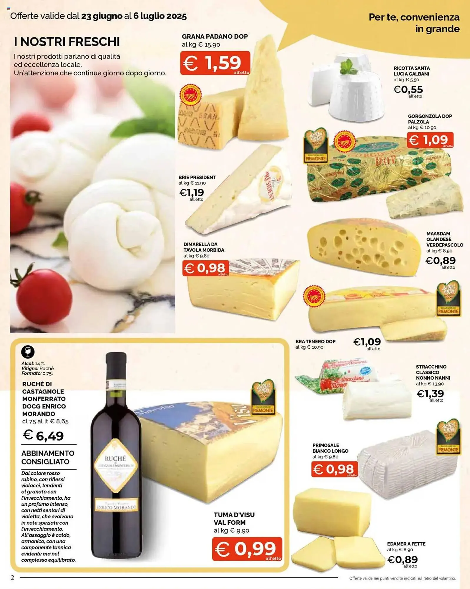 Volantino Mercatò Local da 23 giugno a 6 luglio di 2025 - Pagina del volantino 2