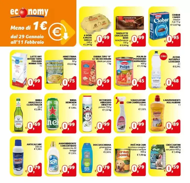 Innamorati della convenienza da 29 gennaio a 11 febbraio di 2025 - Pagina del volantino 10