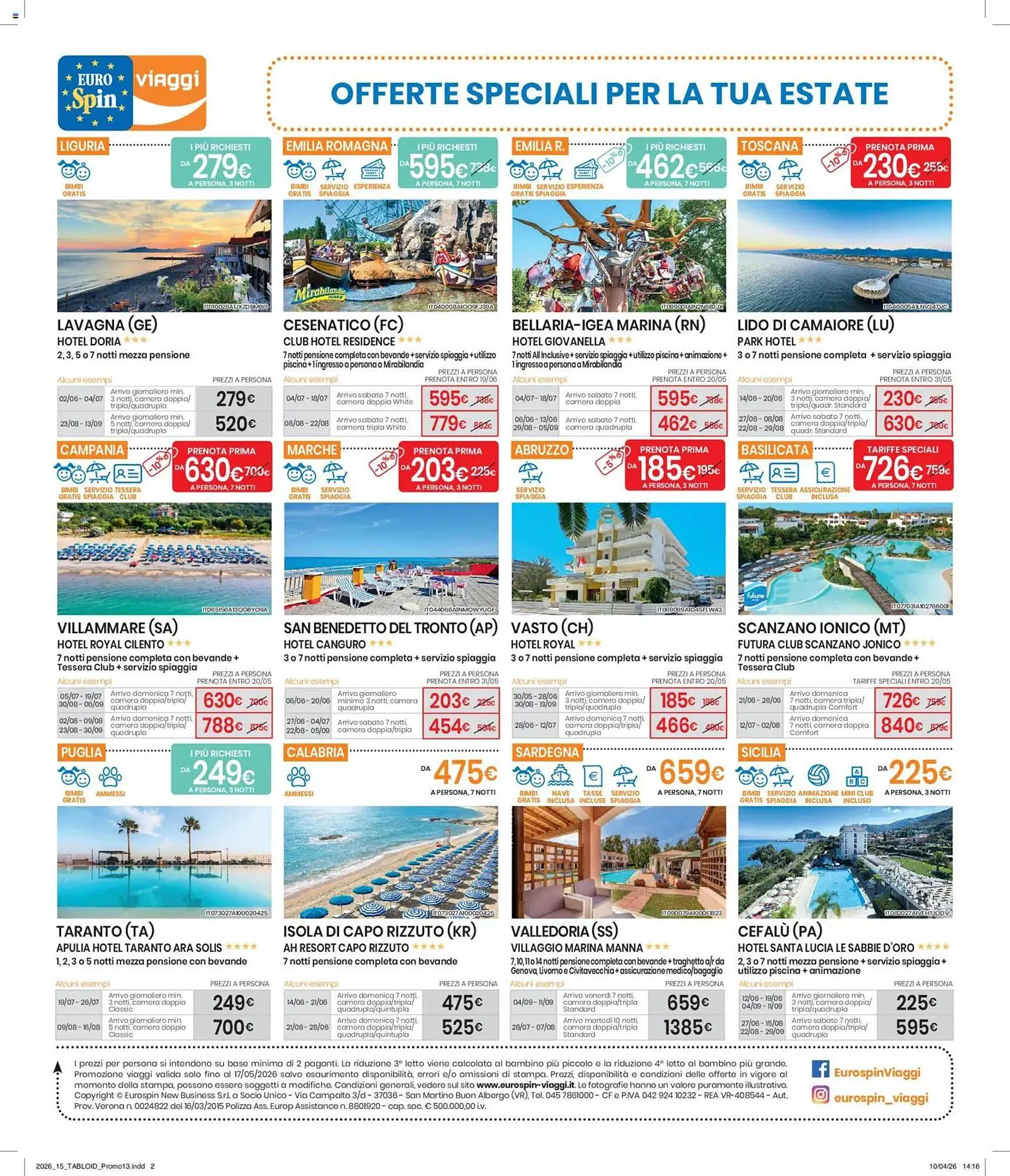 Volantino Eurospin da 11 maggio a 17 maggio di 2026 - Pagina del volantino 1