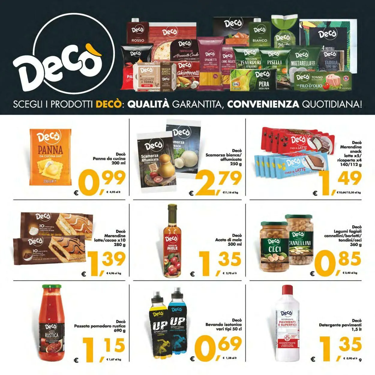 Deco Volantino attuale da 3 ottobre a 13 ottobre di 2025 - Pagina del volantino 9