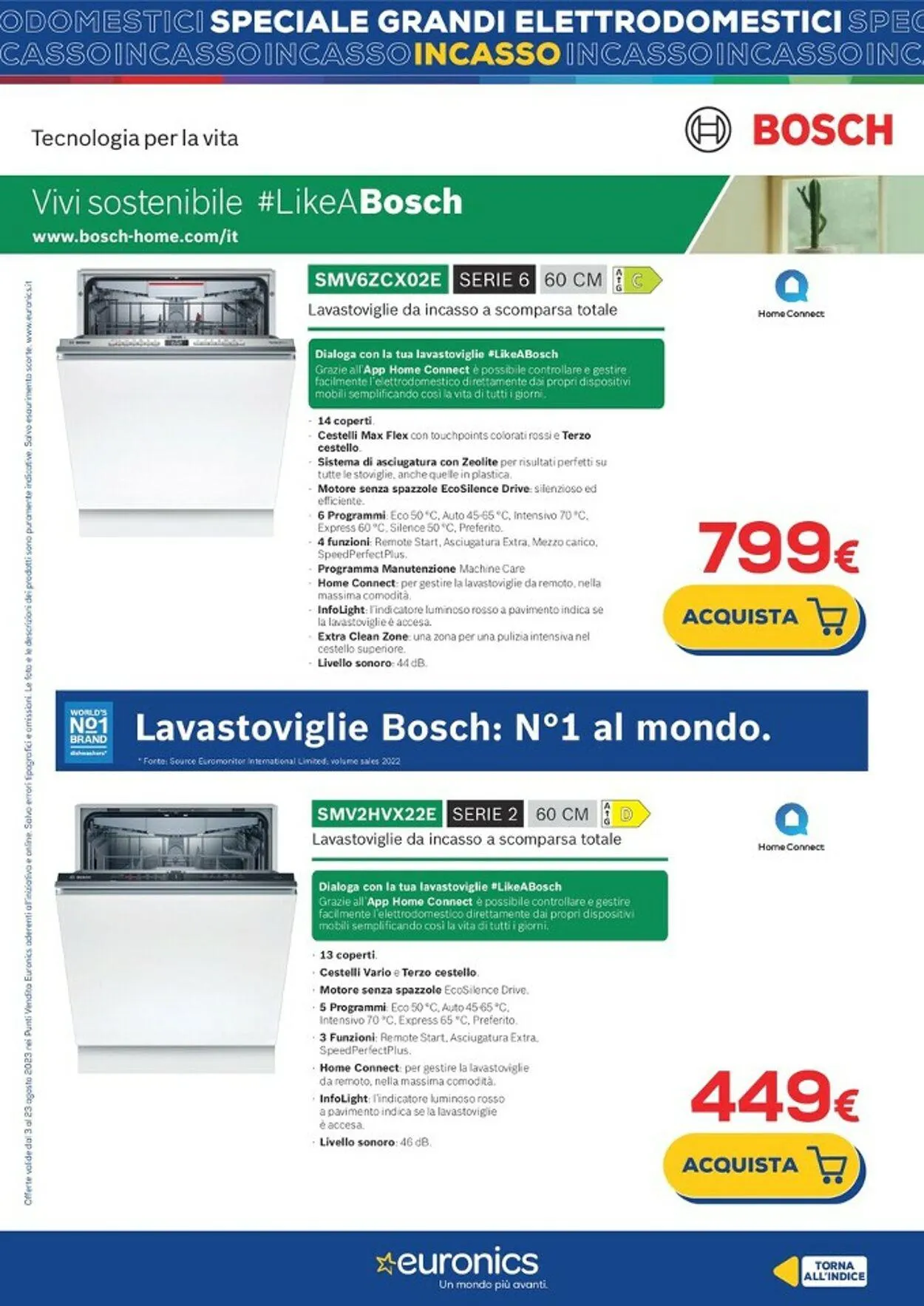 Euronics Volantino attuale da 3 agosto a 23 agosto di 2023 - Pagina del volantino 28