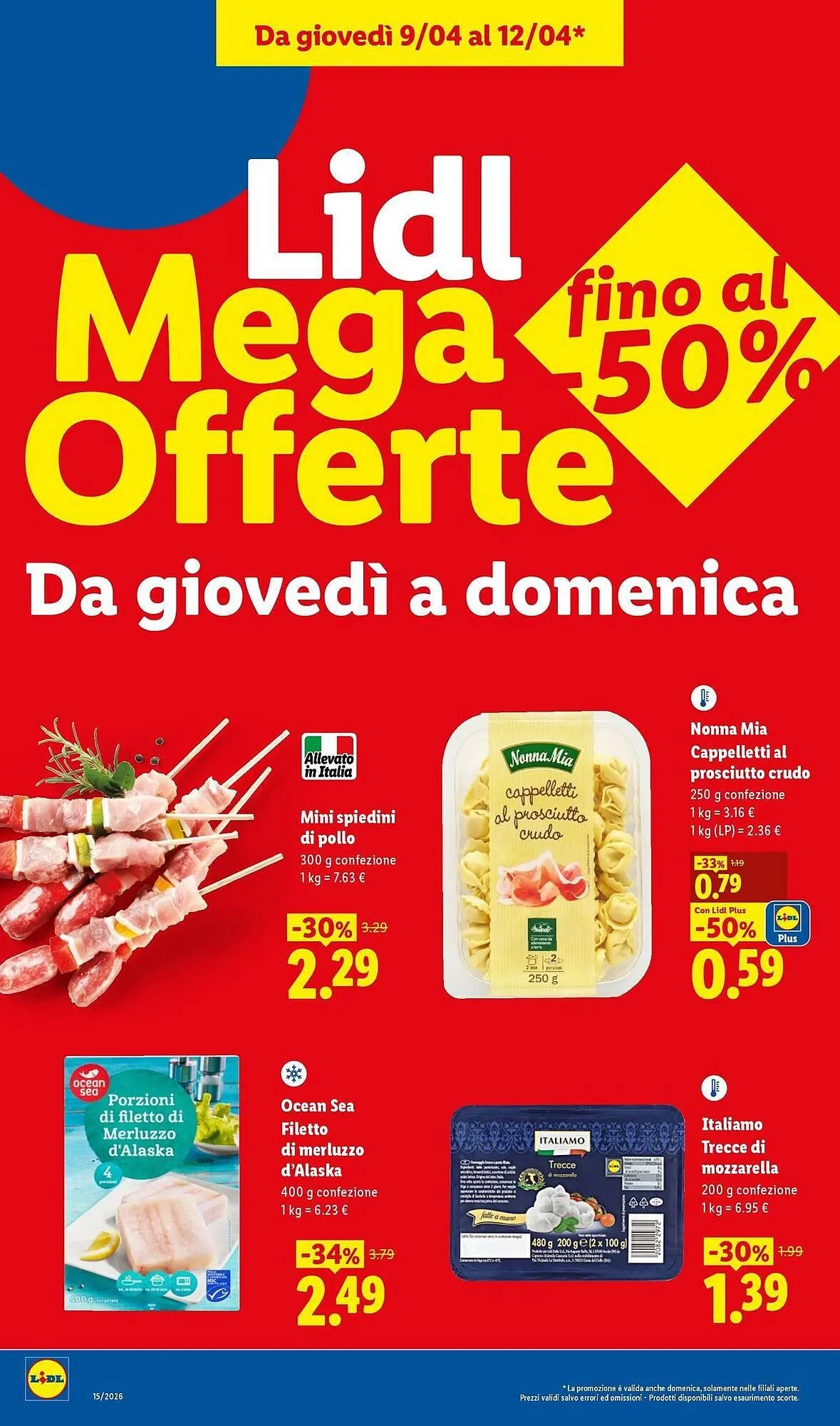 Volantino Lidl da 9 aprile a 15 aprile di 2026 - Pagina del volantino 2
