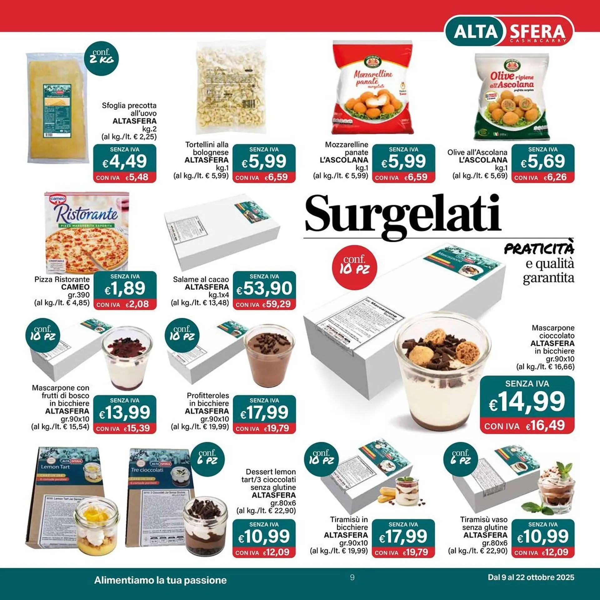 Volantino Altasfera da 9 ottobre a 22 ottobre di 2025 - Pagina del volantino 9