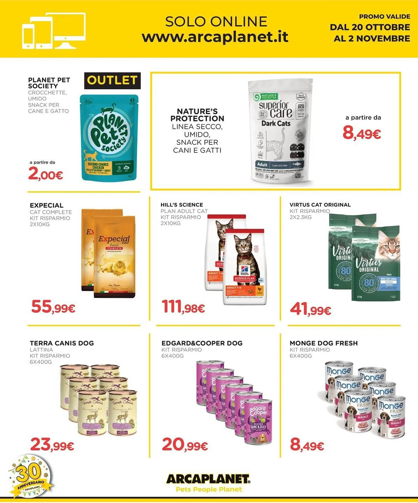 Volantino Arcaplanet da 20 ottobre a 2 novembre di 2025 - Pagina del volantino 40