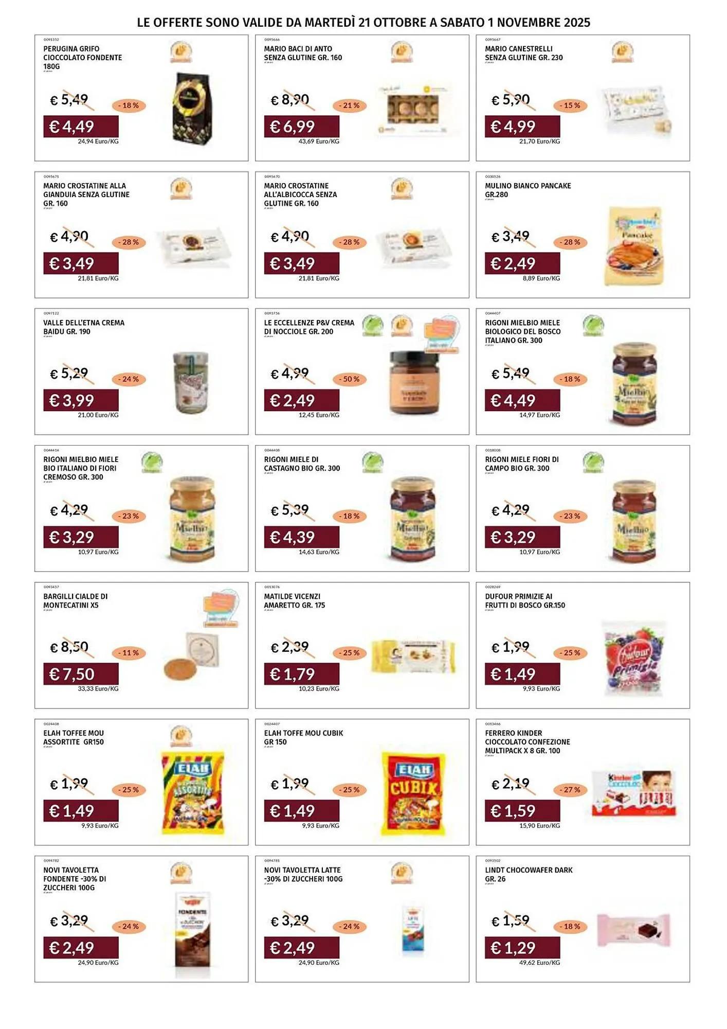 Volantino Prezzemolo e Vitale da 21 ottobre a 1 novembre di 2025 - Pagina del volantino 18