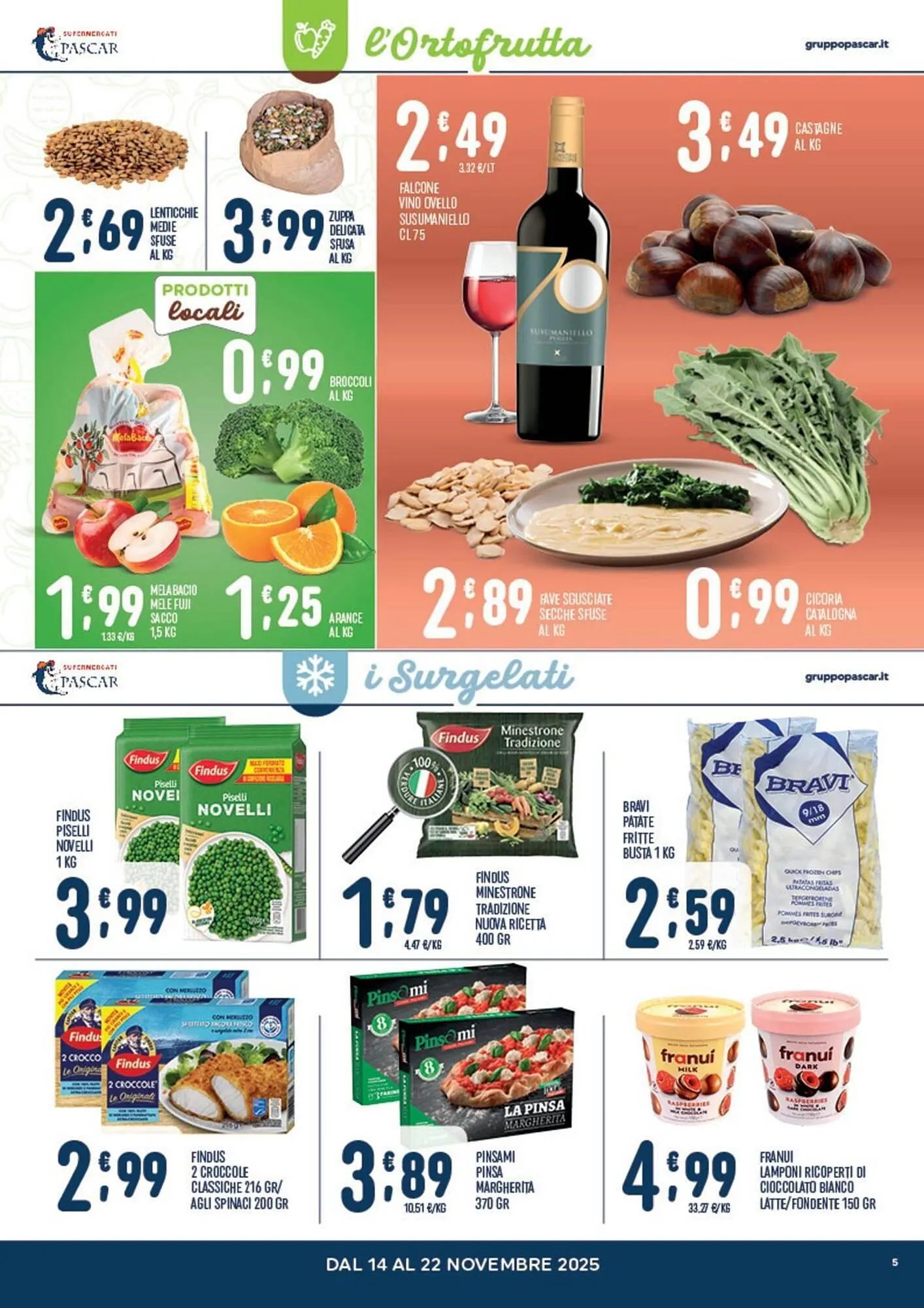 Volantino Gruppo Pascar da 14 novembre a 22 novembre di 2025 - Pagina del volantino 5