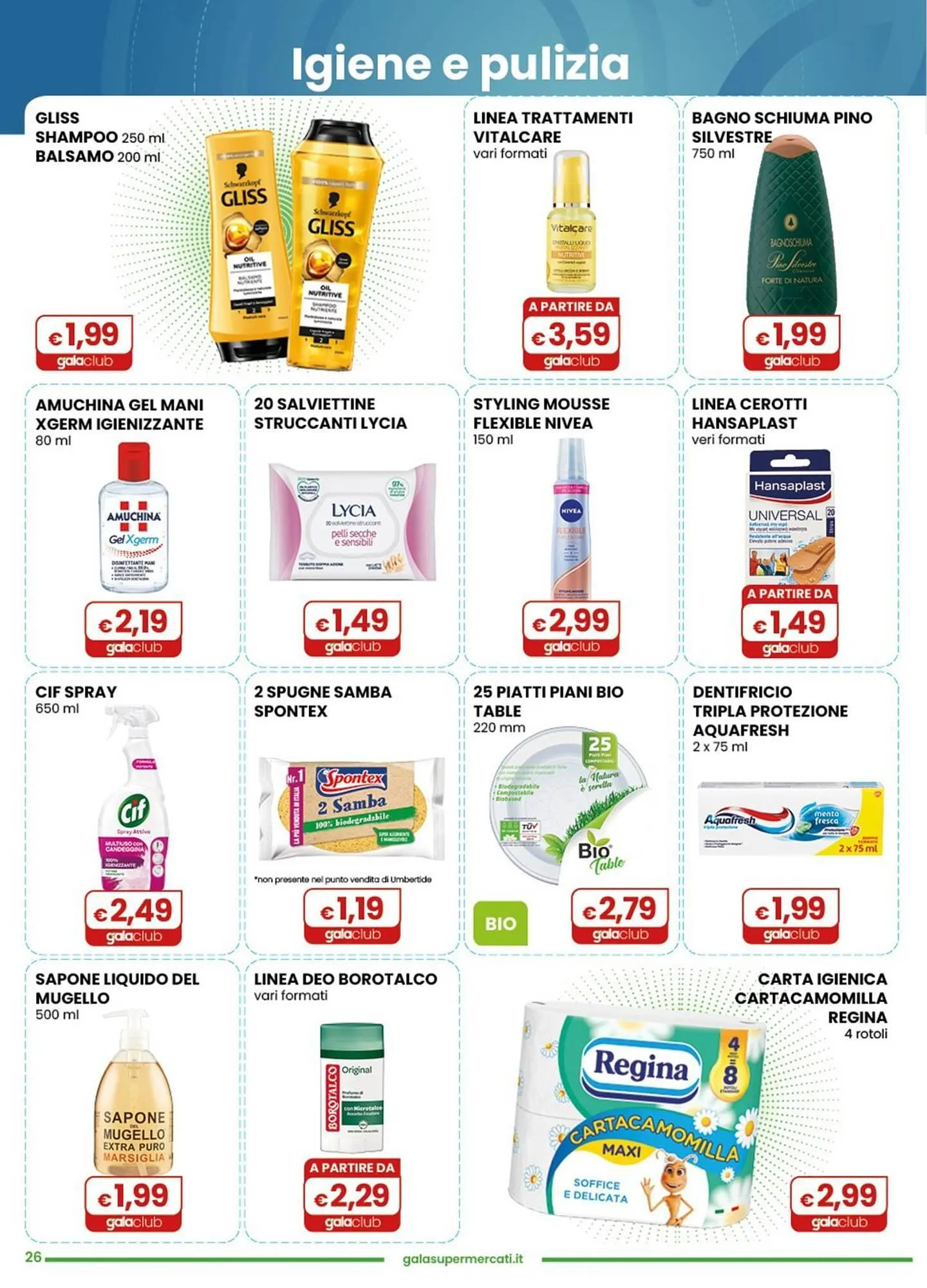 Volantino Gala Supermercati da 25 febbraio a 10 marzo di 2026 - Pagina del volantino 26