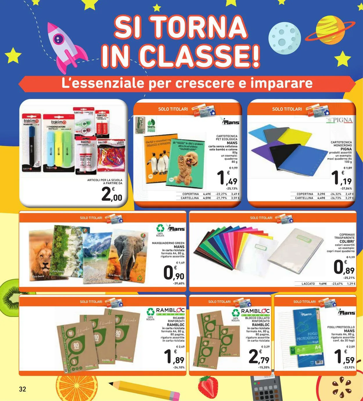 Conad - Spazio - Roma Volantino attuale da 5 gennaio a 14 gennaio di 2024 - Pagina del volantino 32