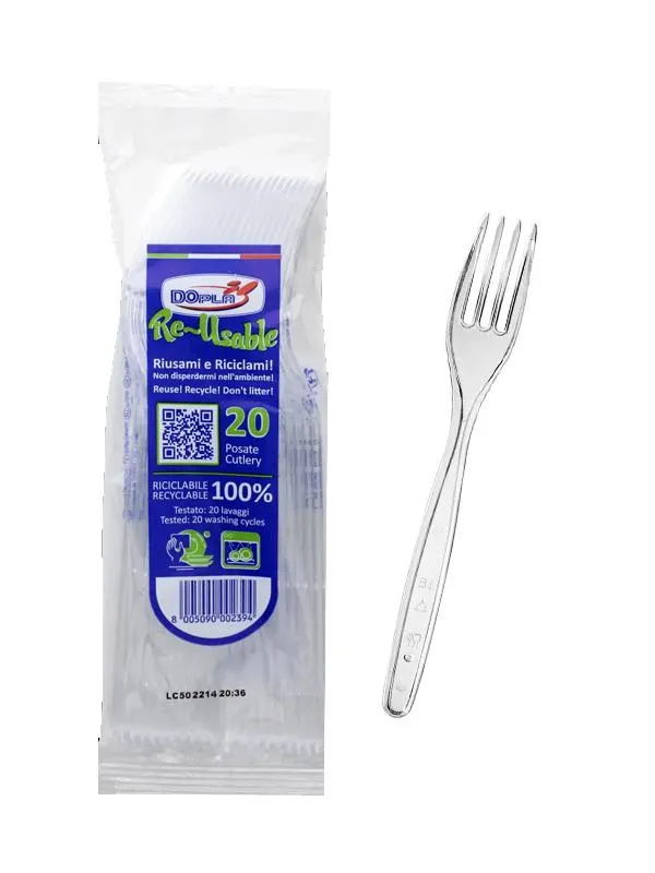 Dopla - Reusable Compact Forks 20pcs