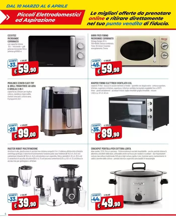 PRENOTA&RISPARMIA SOLO ONLINE da 10 marzo a 6 aprile di 2025 - Pagina del volantino 4