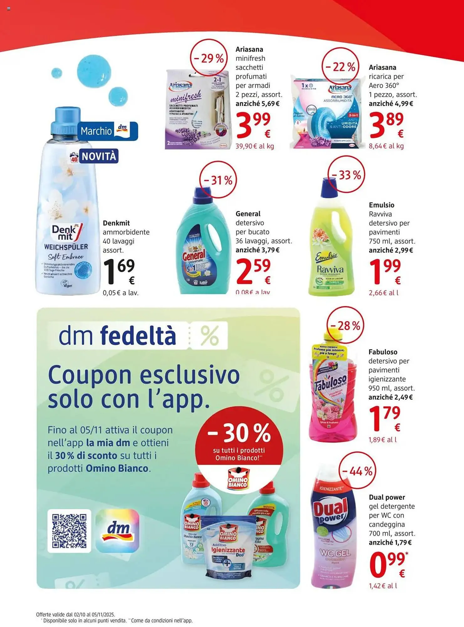 Volantino dm drogerie markt da 2 ottobre a 5 novembre di 2025 - Pagina del volantino 14