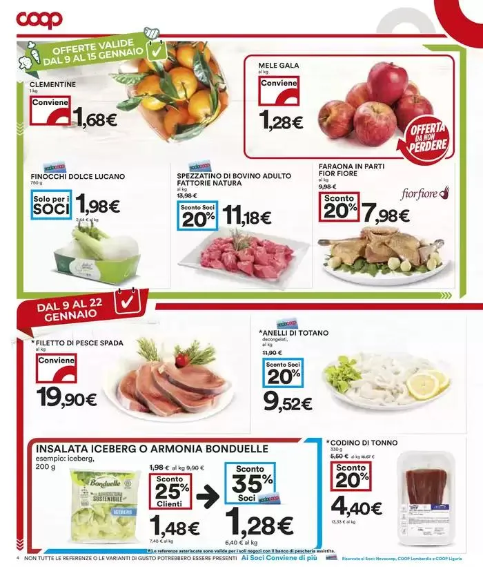 RisparMIO da 9 gennaio a 22 gennaio di 2025 - Pagina del volantino 4
