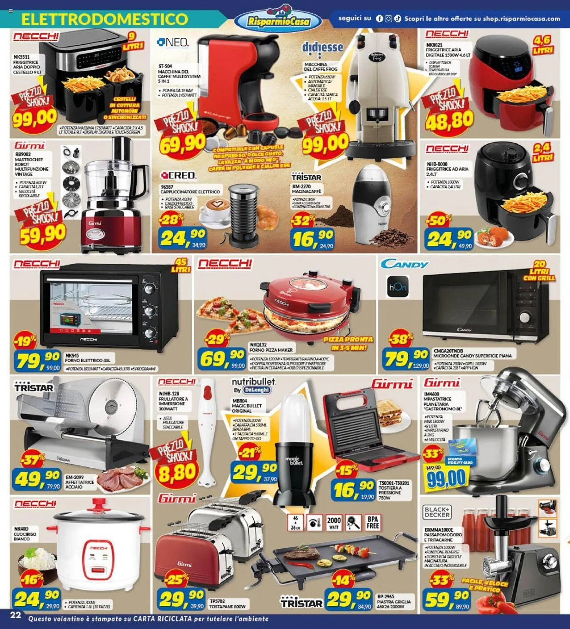 Volantino Risparmio Casa da 24 aprile a 12 maggio di 2024 - Pagina del volantino 22