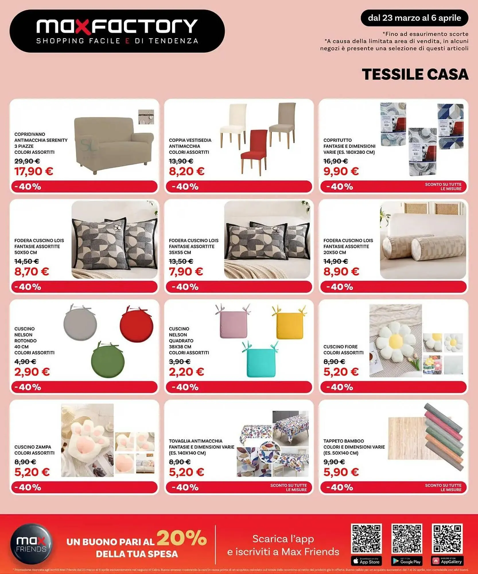 Volantino Max Factory da 22 marzo a 3 aprile di 2026 - Pagina del volantino 12
