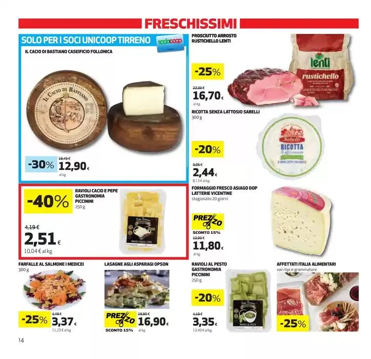 Sconti 30% 40% 50% da 27 marzo a 9 aprile di 2025 - Pagina del volantino 14