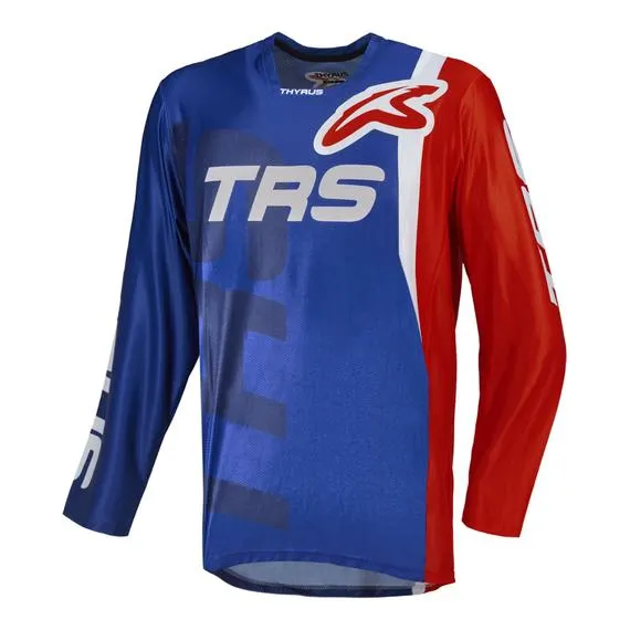 Maglia da cross Slope Tribute Blu Navy/Rosso