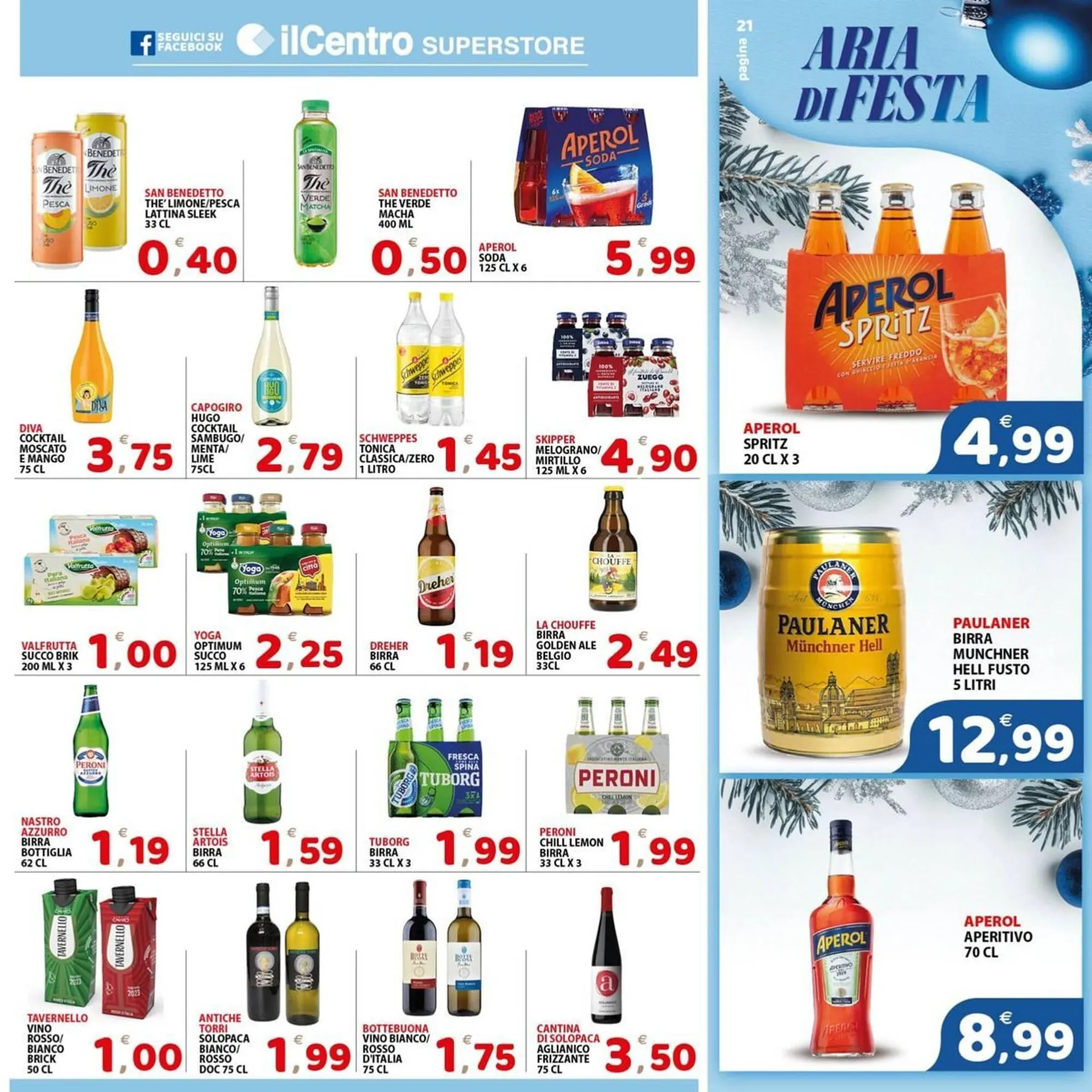 Volantino Il Centro Superstore da 2 dicembre a 9 dicembre di 2025 - Pagina del volantino 21