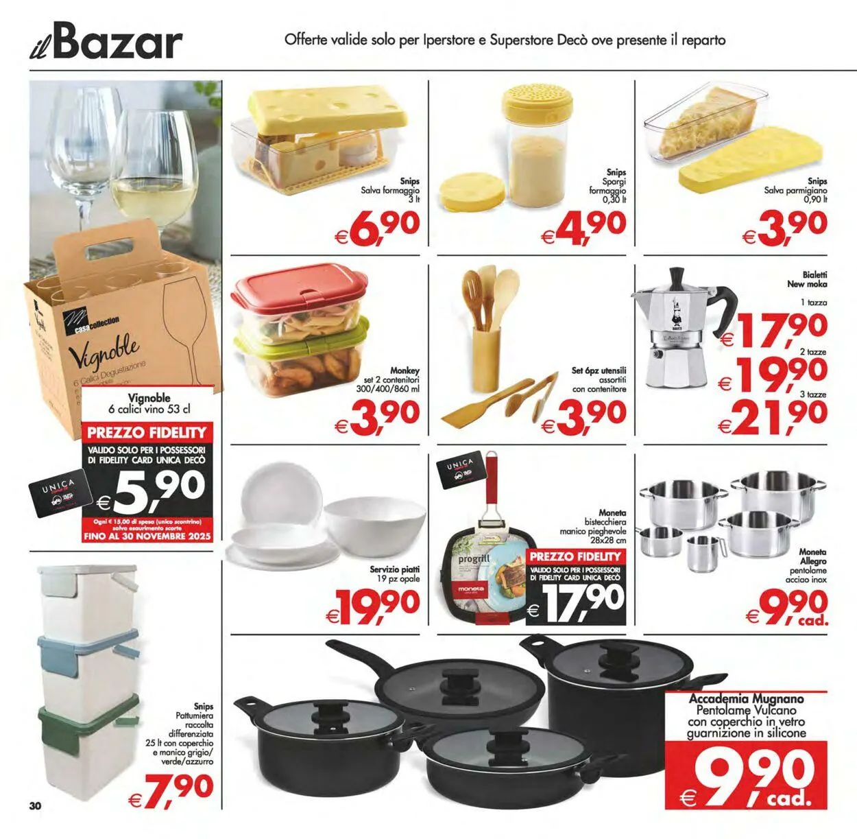 Deco Volantino attuale da 4 novembre a 13 novembre di 2025 - Pagina del volantino 30