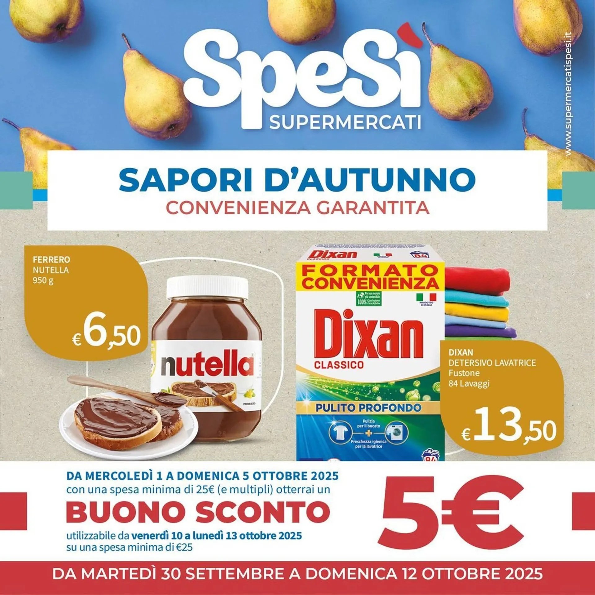 Volantino SpeSì da 30 settembre a 12 ottobre di 2025 - Pagina del volantino 1