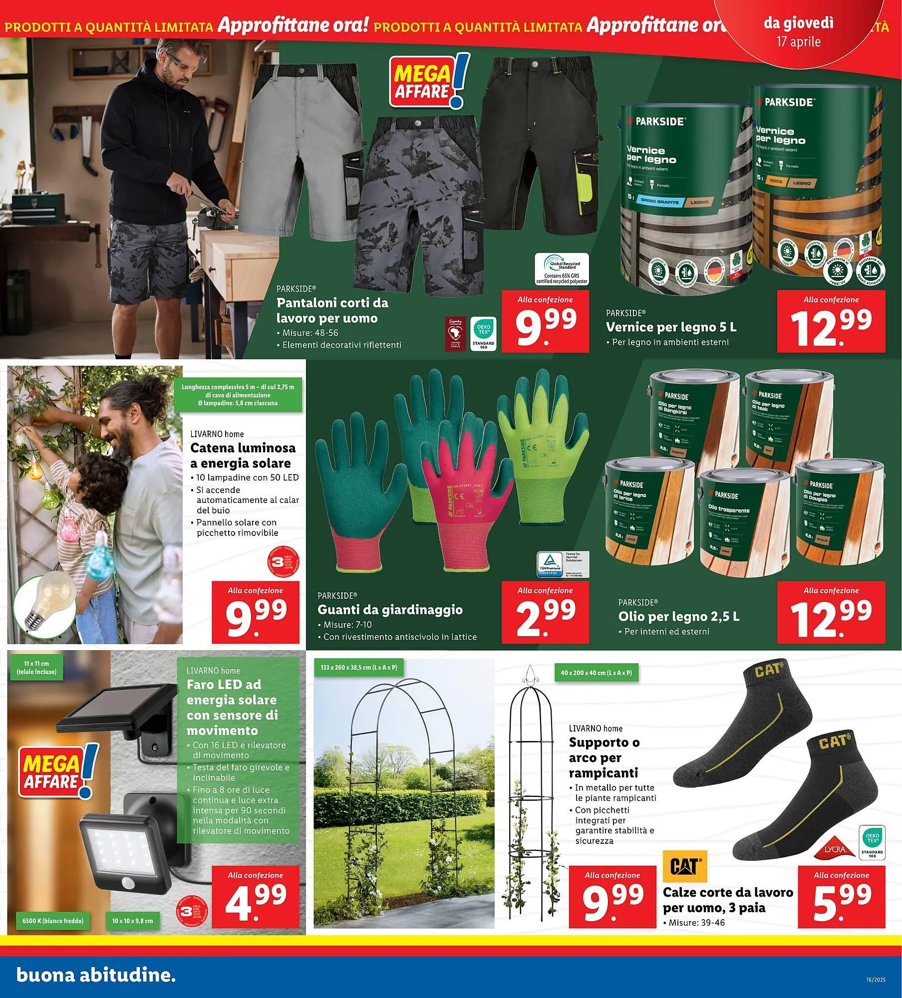 Volantino Lidl da 14 aprile a 19 aprile di 2025 - Pagina del volantino 39