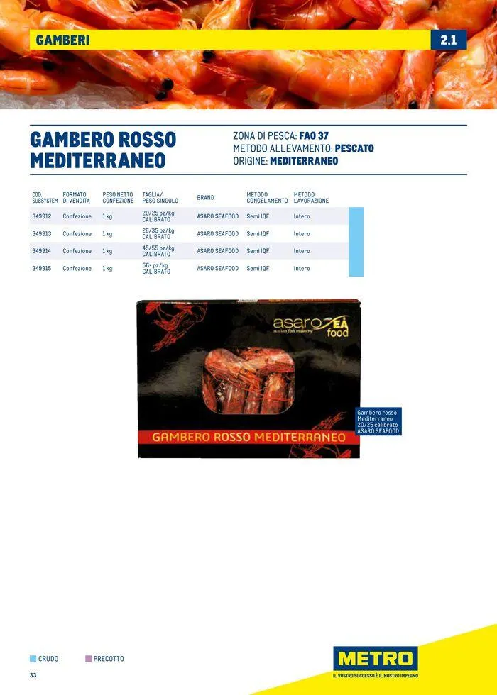 Catalogo Surgelati 2024 da 21 maggio a 31 maggio di 2025 - Pagina del volantino 33