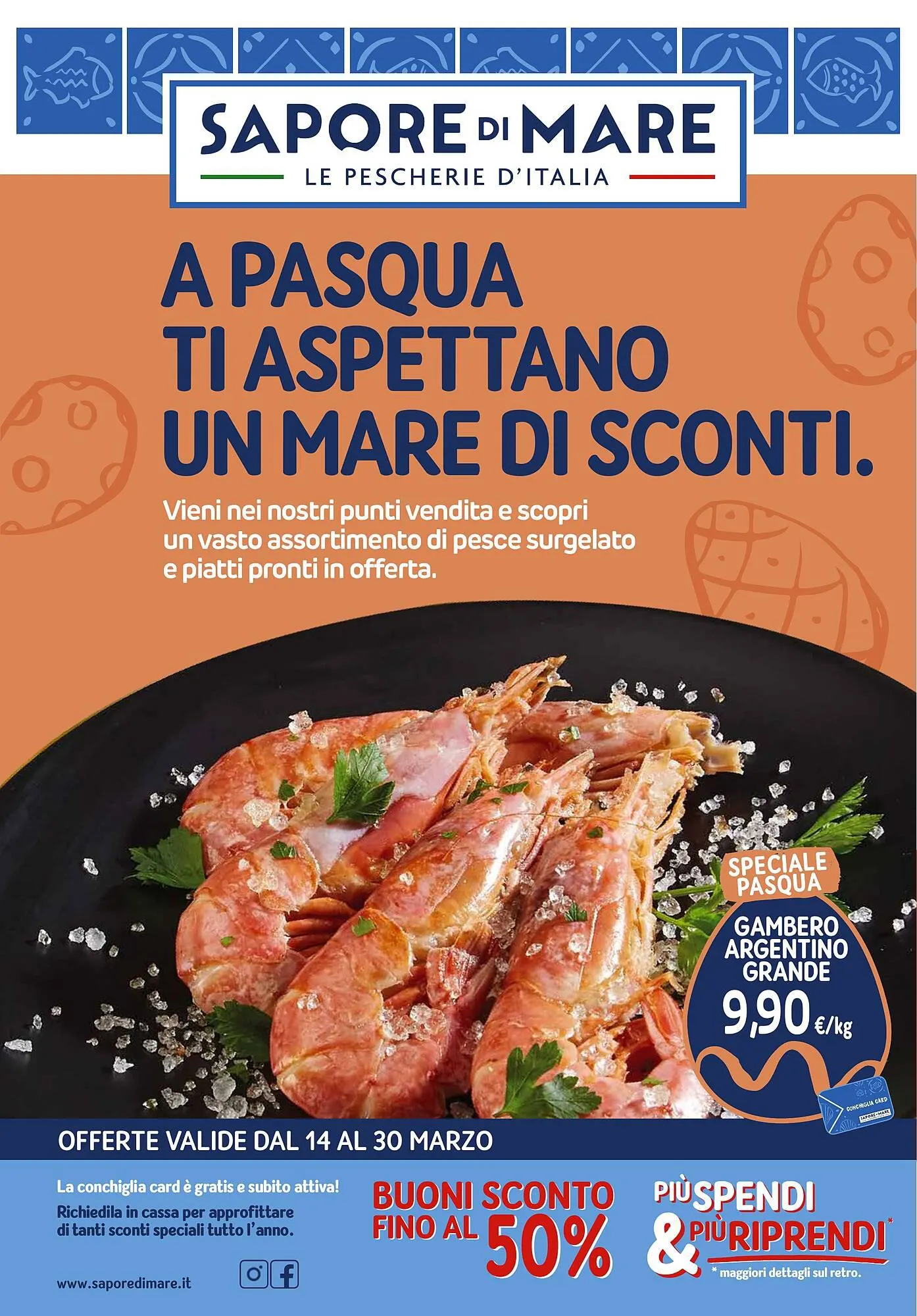 Volantino Sapore di Mare da 14 marzo a 30 marzo di 2024 - Pagina del volantino 1
