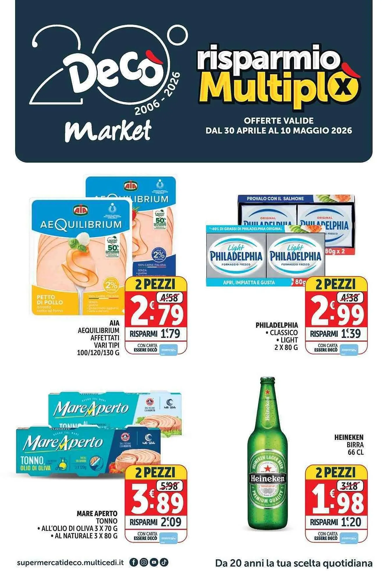 Volantino Deco Market da 30 aprile a 10 maggio di 2026 - Pagina del volantino 1