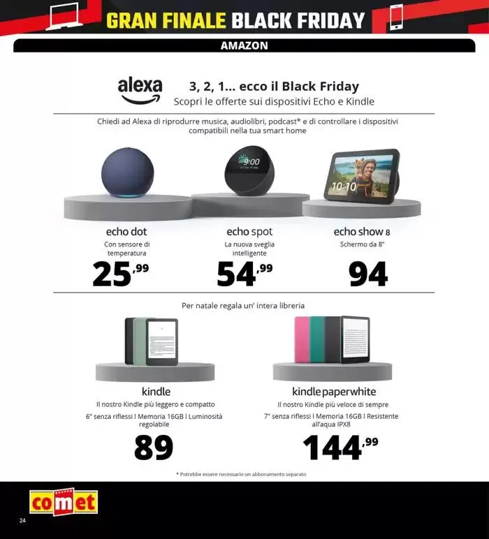 Black Friday Gran Finale da Comet! da 27 novembre a 2 dicembre di 2024 - Pagina del volantino 24