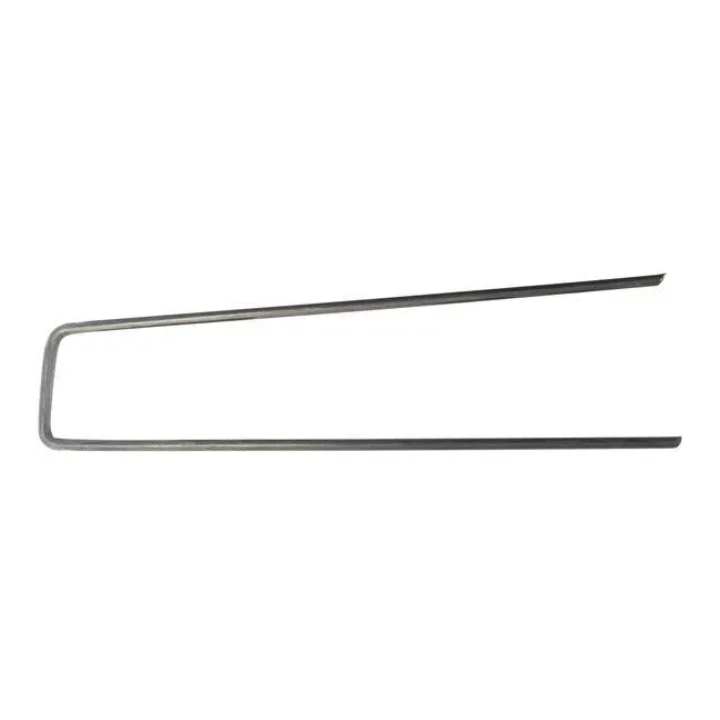 Graffa a U per fissaggio in acciaio verde L 0.15 m, 20 pezzi