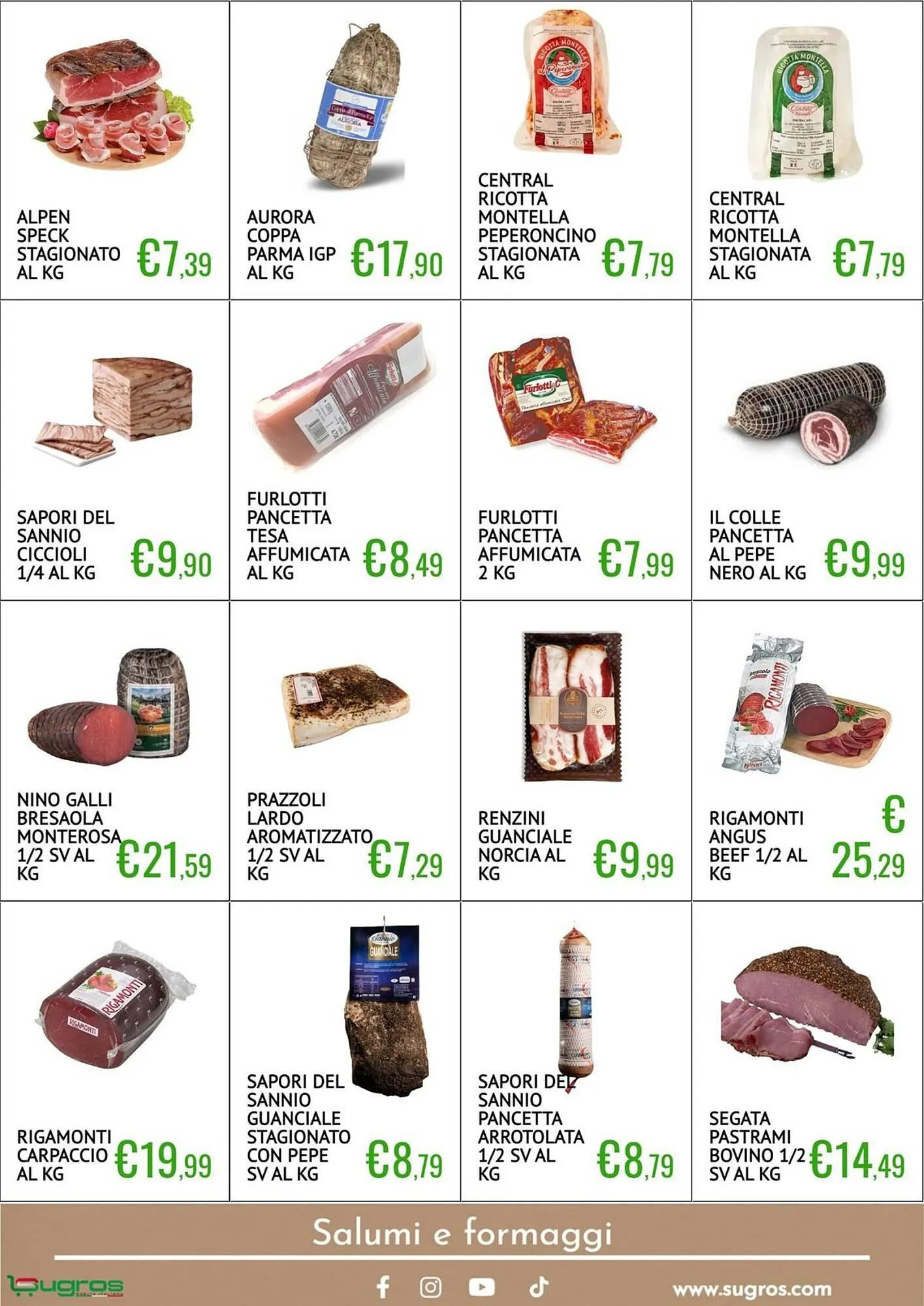 Volantino Sugros da 14 dicembre a 4 gennaio di 2026 - Pagina del volantino 9