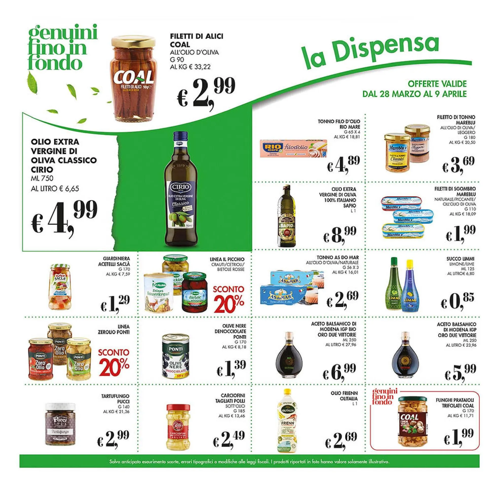 Volantino Coal da 28 marzo a 9 aprile di 2025 - Pagina del volantino 18