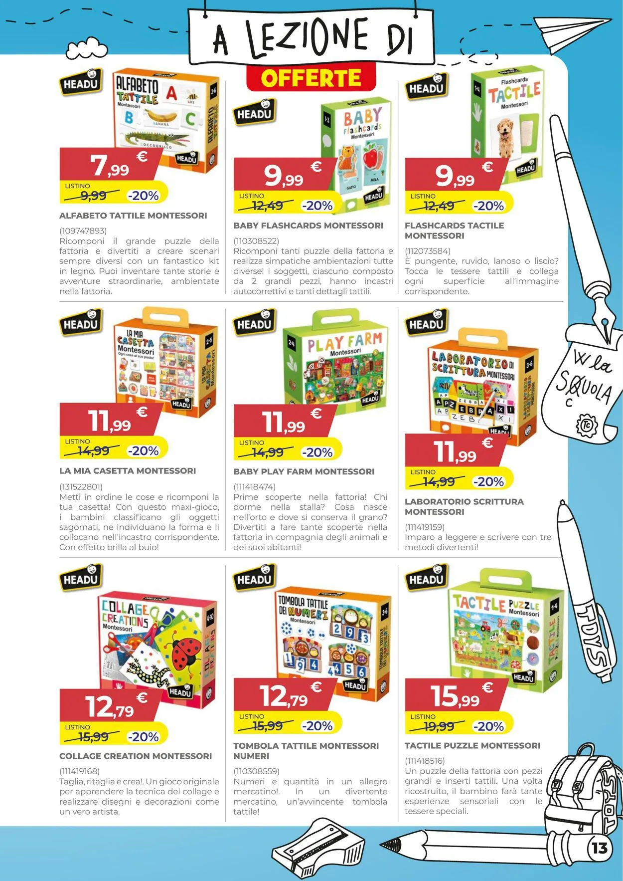 Toys Center da 31 agosto a 27 settembre di 2023 - Pagina del volantino 13