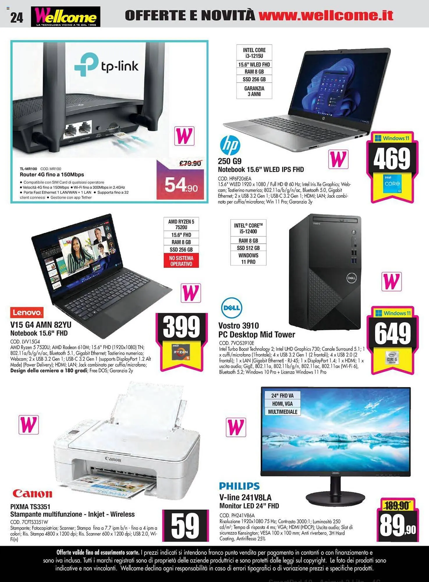 Volantino Wellcome da 19 febbraio a 30 marzo di 2024 - Pagina del volantino 24