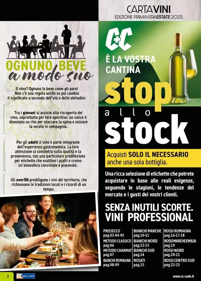CARTA VINI 2025 da 24 marzo a 20 aprile di 2025 - Pagina del volantino 2
