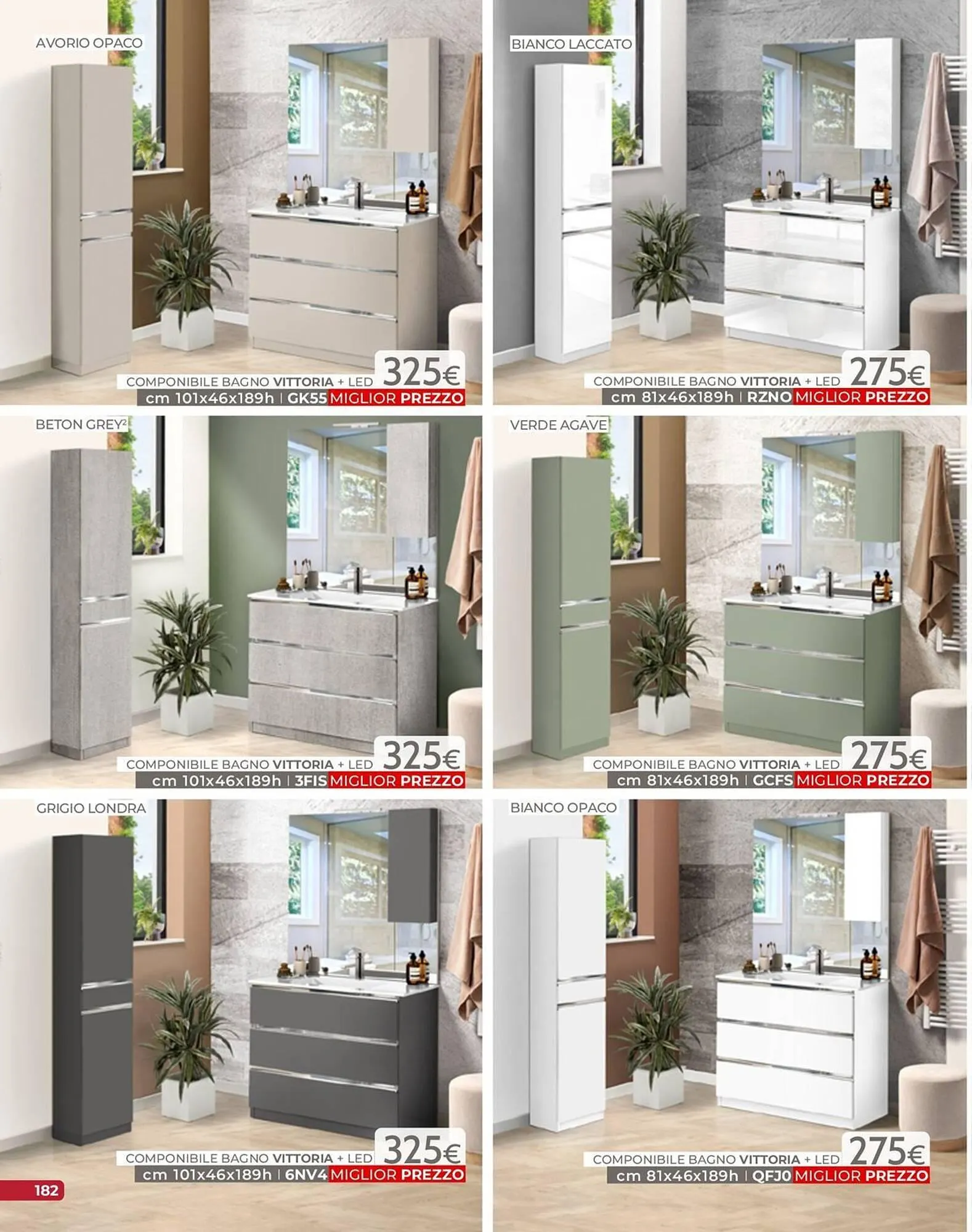 volantino Mondo Convenienza da 1 settembre a 31 dicembre di 2025 - Pagina del volantino 184