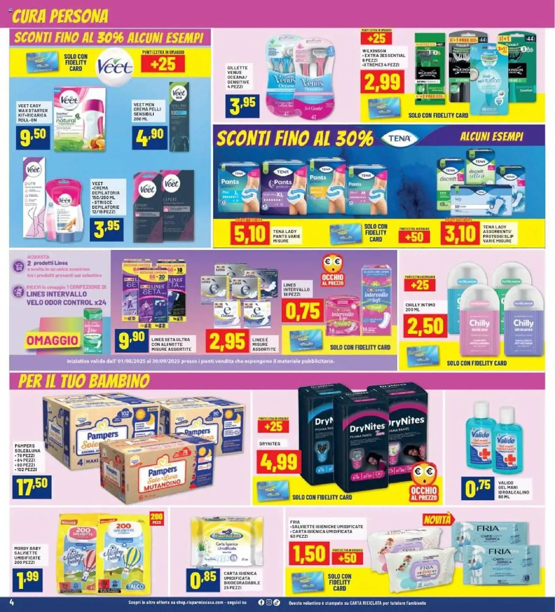 Volantino Risparmio Casa da 28 agosto a 13 settembre di 2025 - Pagina del volantino 4